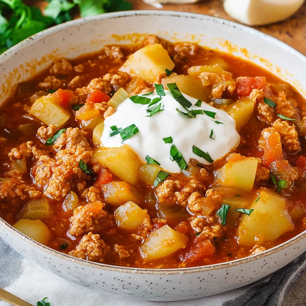 Bauerntopf mit Hackfleisch selber machen