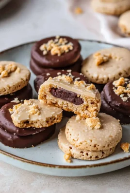 Beste Nougat-Plätzchen