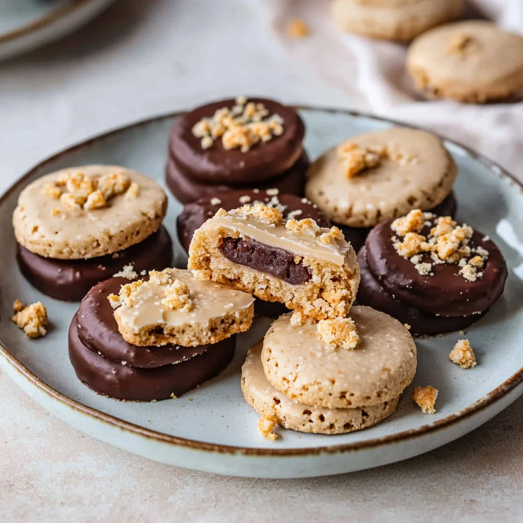Beste Nougat-Plätzchen