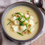 Blumenkohlsuppe - mit Kartoffeln, wie von Oma
