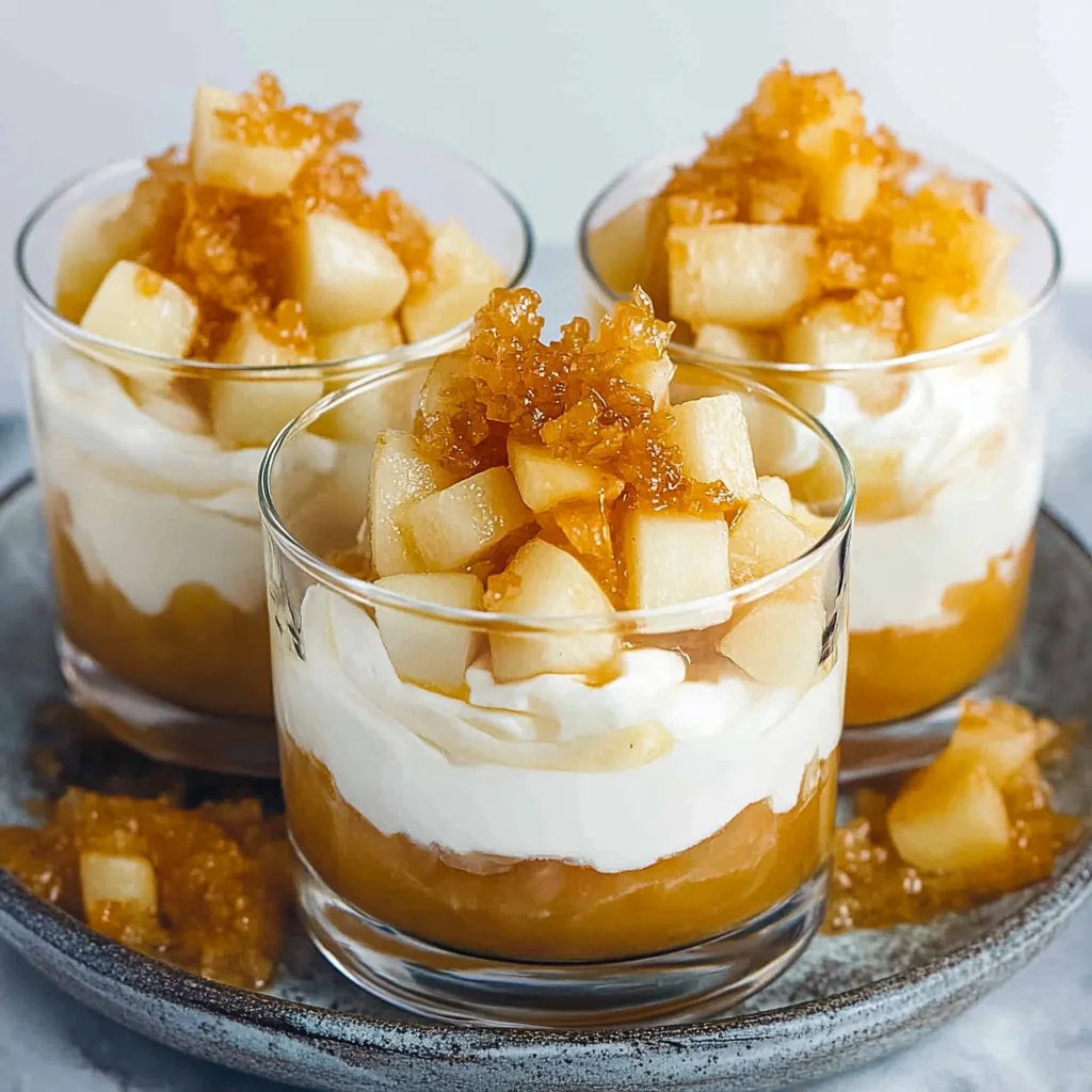 Bratapfel-Dessert