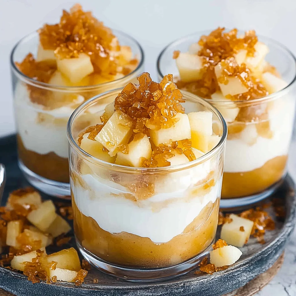 Bratapfel-Dessert