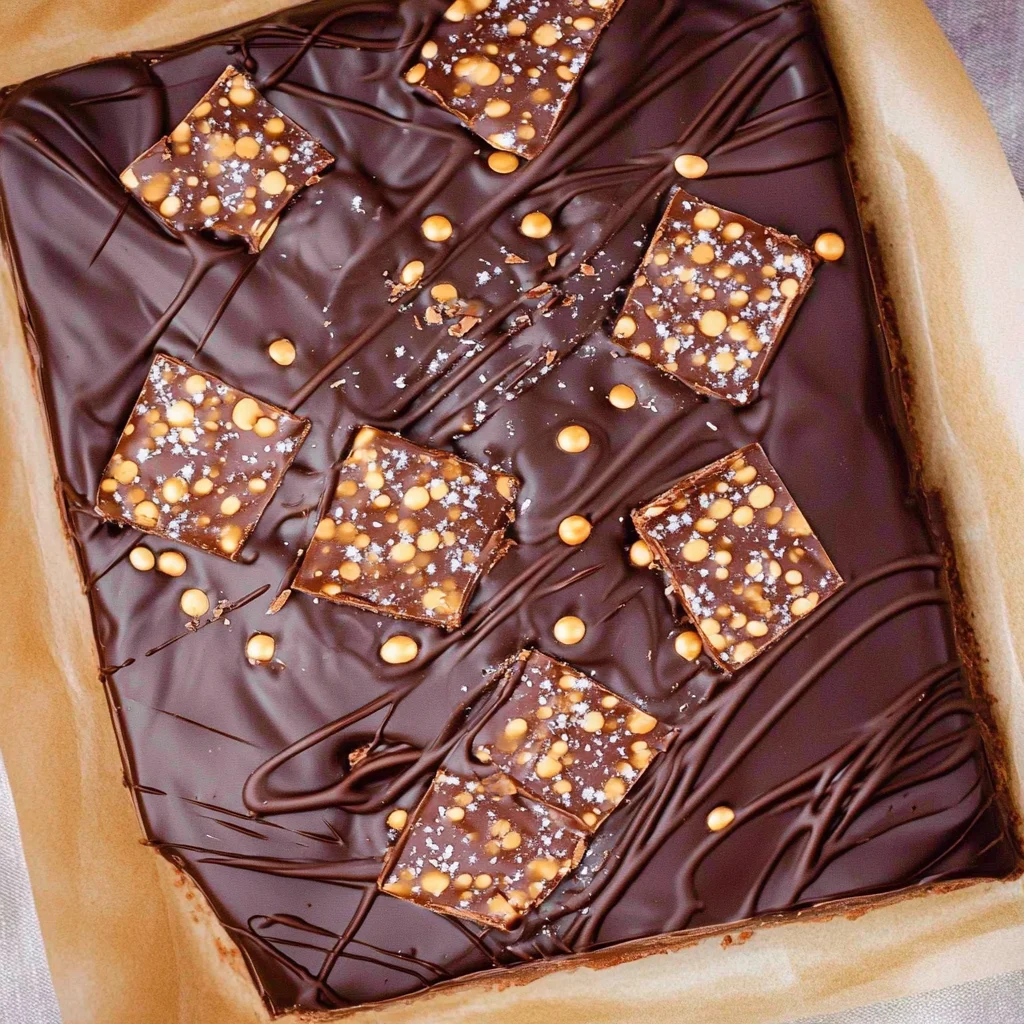 Bruchschokolade zu Weihnachten selber machen (im Backofen)