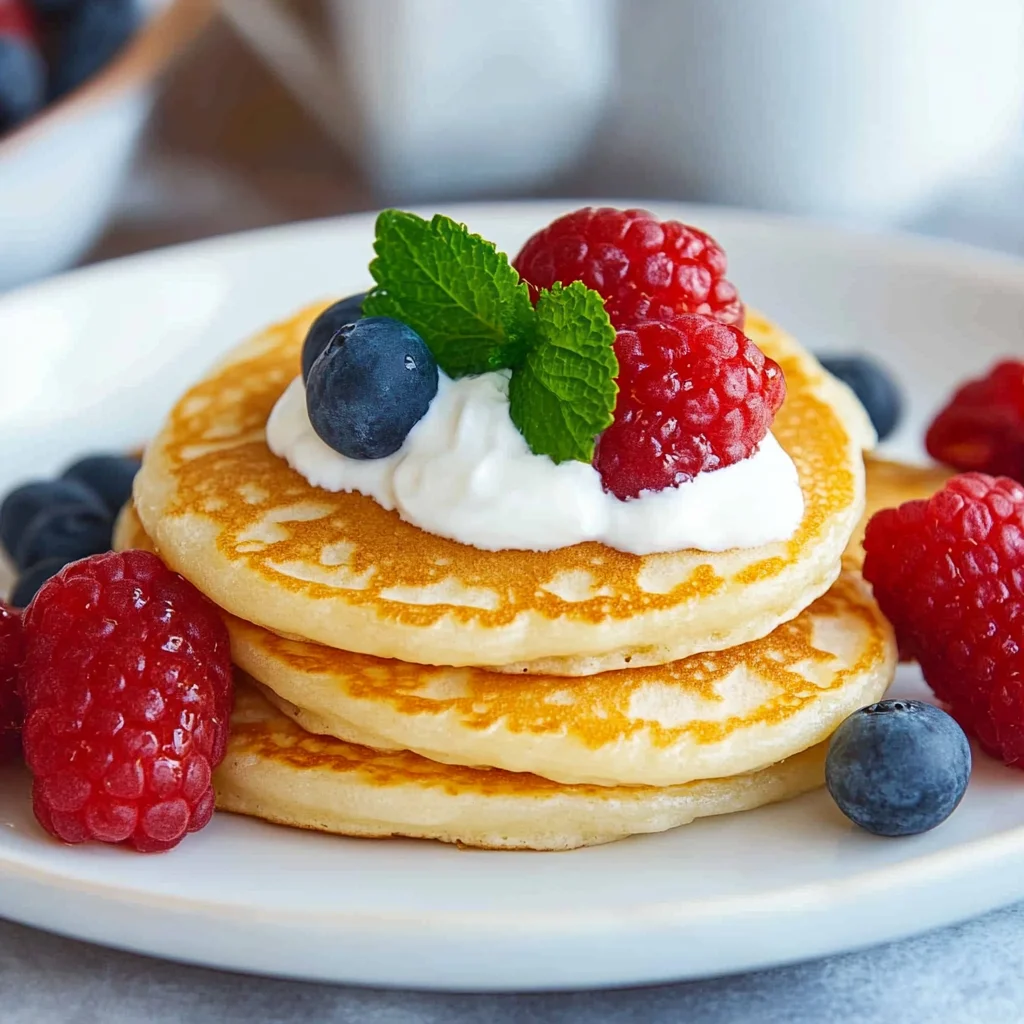 Buttermilch-Pancakes - einfach & fluffig