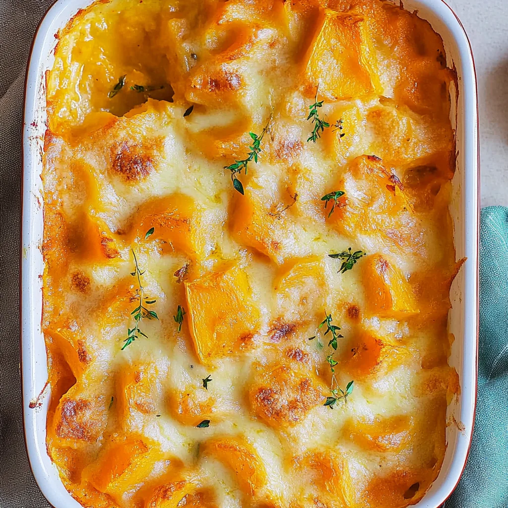 Butternut-Kürbis-Auflauf
