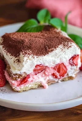 Erdbeer Tiramisu - cremig & ohne Ei