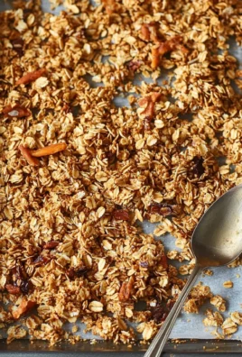 Granola selber machen - knusprig & einfach