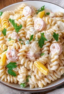 Klassischer Nudelsalat mit Mayo - einfach & schnell
