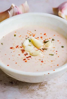 Knoblauchsoße: Das beste Rezept
