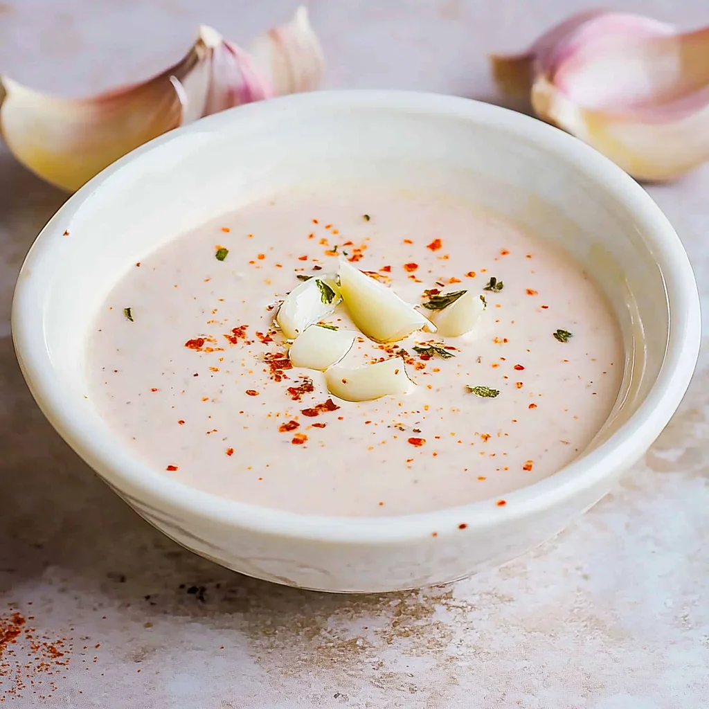 Knoblauchsoße: Das beste Rezept