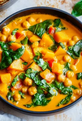 Kürbis-Kichererbsen-Curry