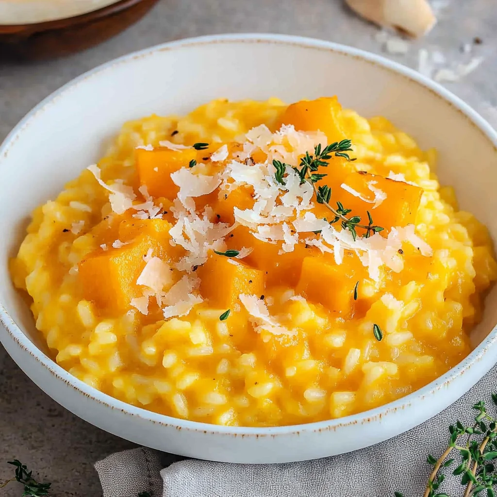 Kürbisrisotto - einfach & cremig
