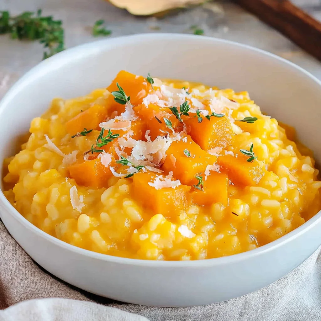 Kürbisrisotto