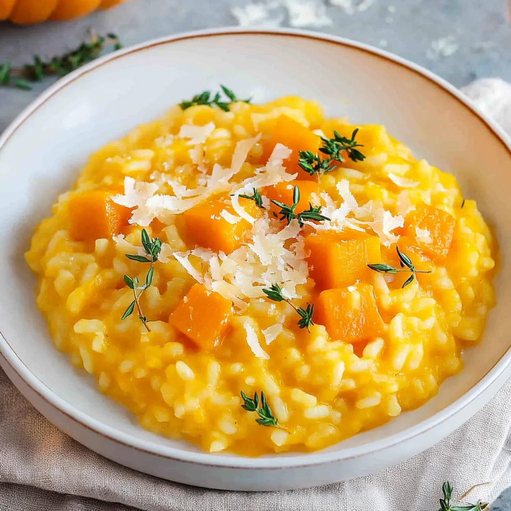 Kürbisrisotto