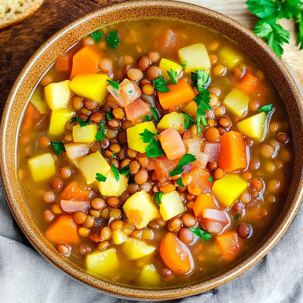Linsensuppe