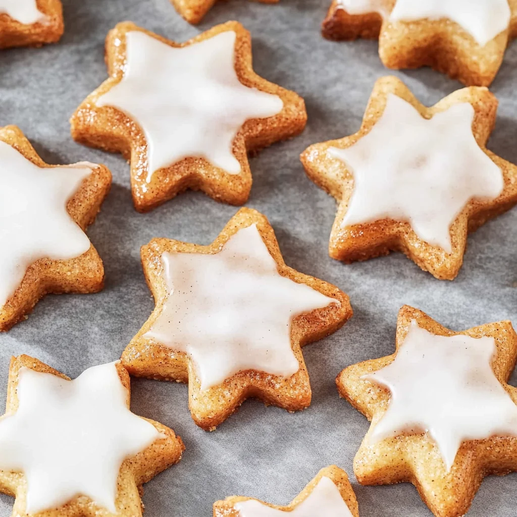 Omas Zimtsterne Rezept - ganz weich & einfach backen