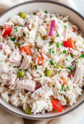 Reissalat mit Thunfisch & Paprika – so einfach