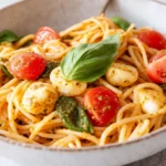 Spaghettisalat mit Pesto - schnell & einfach