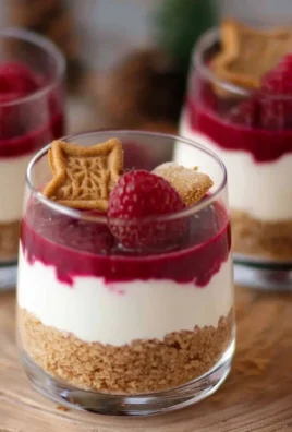 Spekulatius Dessert mit Himbeeren – Nachtisch zu Weihnachten