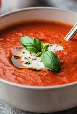 Tomatensuppe mit Reis & passierten Tomaten