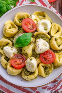 Tortellini Salat mit Pesto (schnelles Rezept)