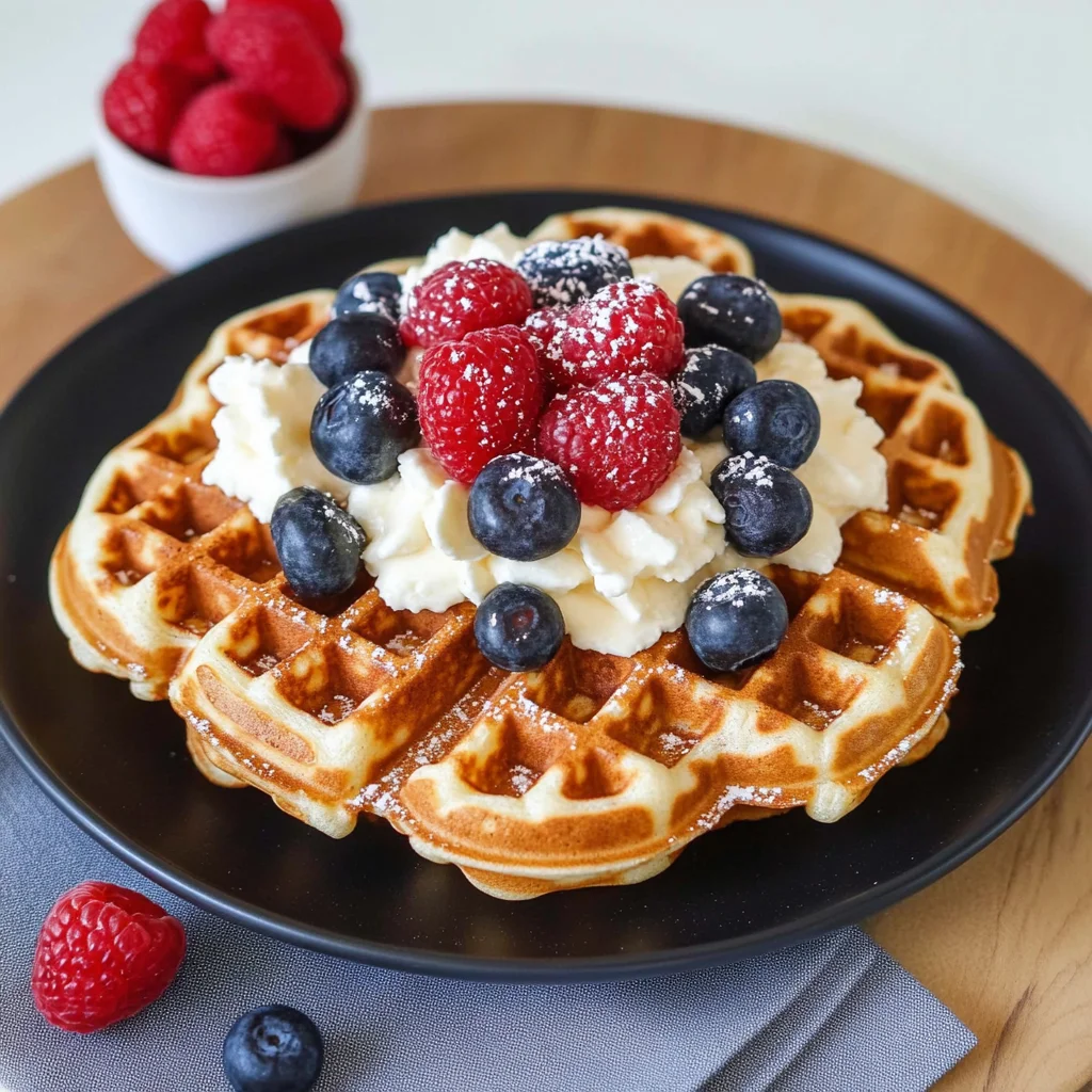Waffel Rezept - Omas Waffelteig (einfach und fluffig)
