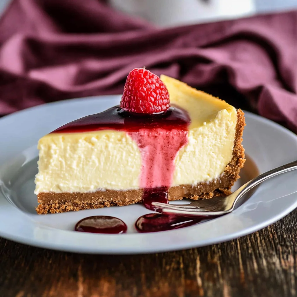 Weltbester Käsekuchen mit Keksboden - cremig & schnell