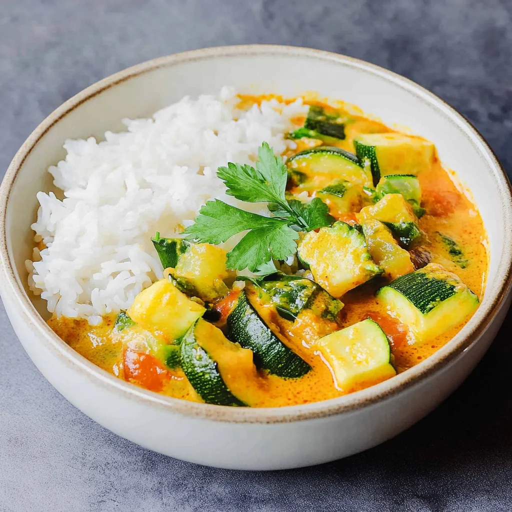 Zucchini-Curry
