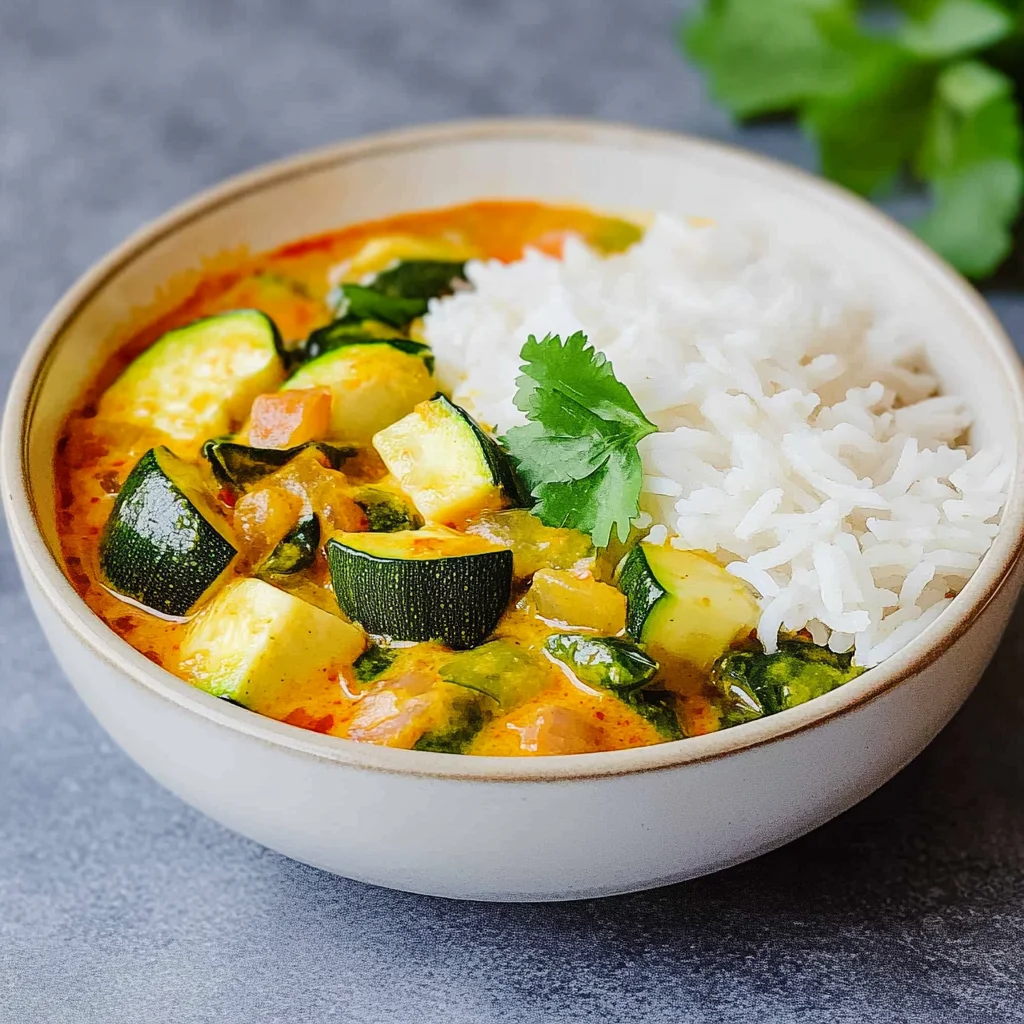 Zucchini-Curry