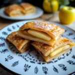 Apfeltaschen mit Blätterteig aus dem Sandwichmaker