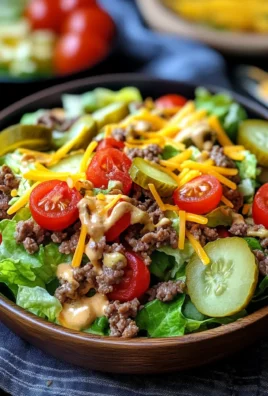Big Mac Salat, das beste Rezept