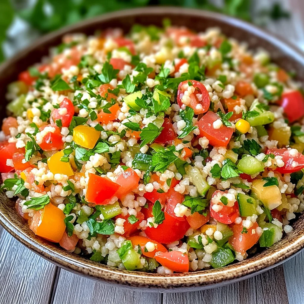Bulgursalat: