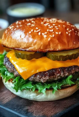 Burger aus der Heißluftfritteuse