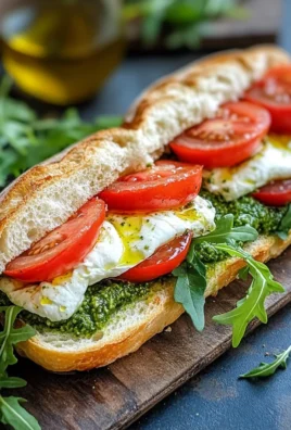 Burrata-Sandwich in 10 Minuten