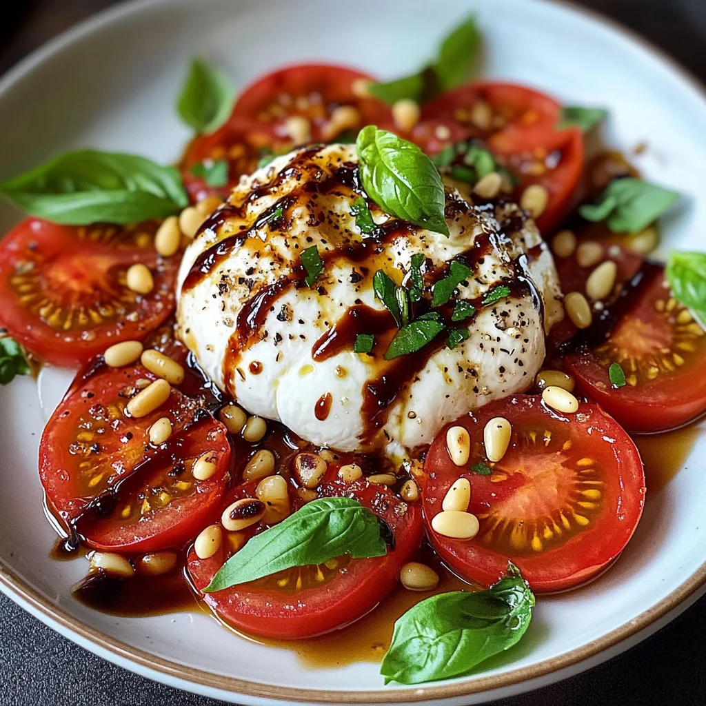 Burrata mit Tomate