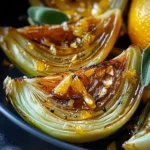 Chicorée gebraten mit Orange und Honig