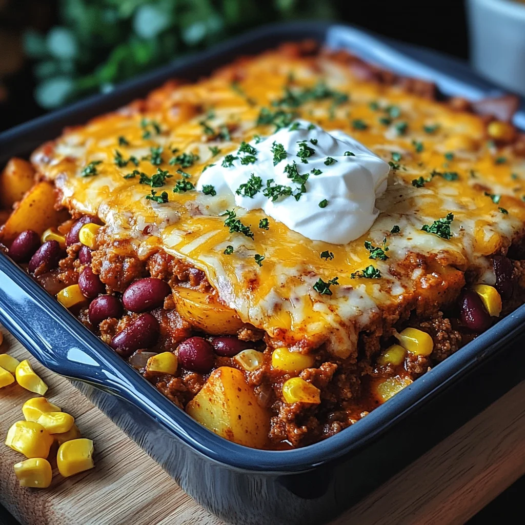 Chili-con-Carne-Auflauf: