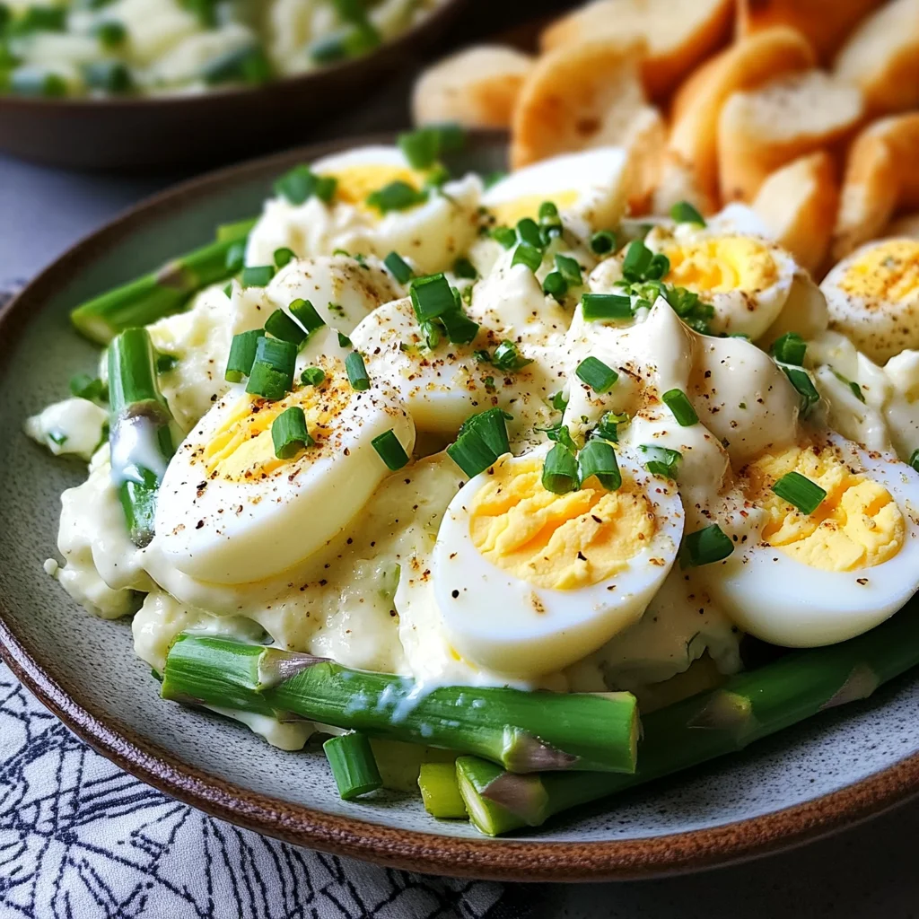 Eiersalat mit Spargel: Das beste Rezept