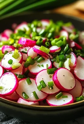 Einfacher Radieschensalat