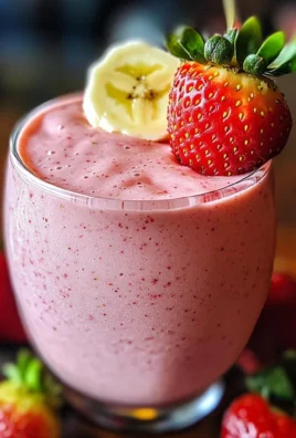 Erdbeer-Smoothie mit 3 Zutaten