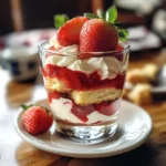 Erdbeer-Tiramisu im Glas