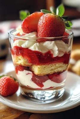 Erdbeer-Tiramisu im Glas