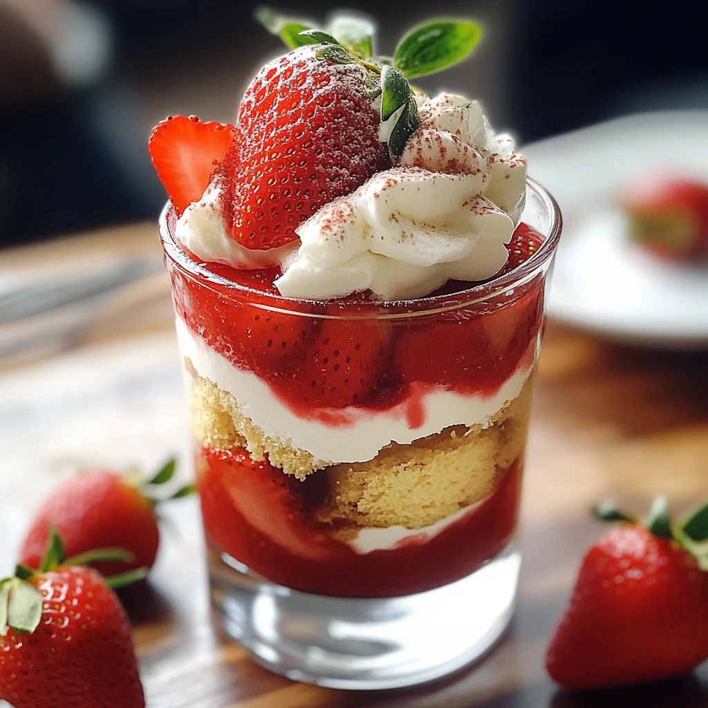 Erdbeer-Tiramisu